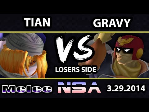 Northeastern Smash Attack 2 - Tian (Sheik) Vs. Gravy (Captain Falcon) - Losers Top 8