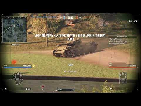 World of Tanks Console Cold war Training mode 1st game 10 Kills