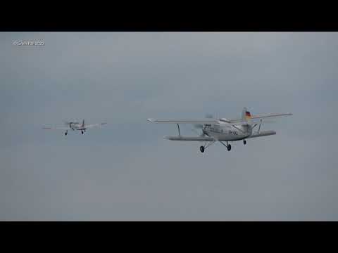 De Havilland Canada DHC-1 Chipmunk T10 G-BWTG And Antonov An-2T D-FONL Teuge Airport 25 Juli 2020