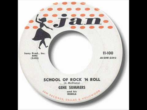Gene Summers & His Rebels - School Of Rock'N Roll (Jan 101) 1958