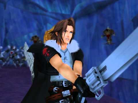 Kingdom Hearts II, English cutscene: 404 - Leon and Cloud - HD 720p