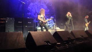 Saxon - Attila The Hun live in Athens, 07/04/2011