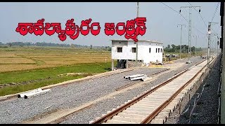 preview picture of video 'Savalyapuram Junction Construction Status | Nadikudi SriKalahasti New RailwayLine | Indian Railways'