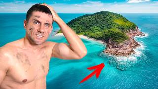 10 DAYS Survival on Desert Island and Eating ONLY What I CATCH
