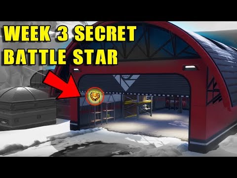 Where To Find The Hidden Battle Star Week 3 Fortnite Snowfall Challenge