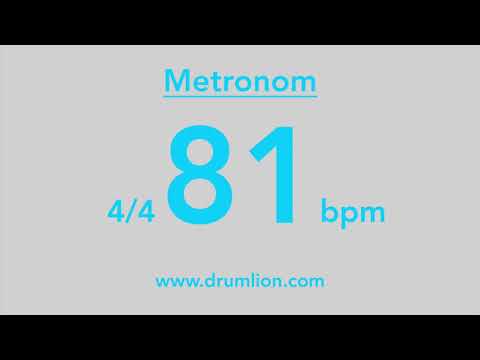 81 bpm - 4/4 | DRUMLION