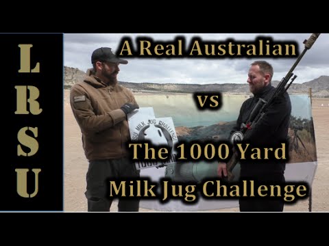 Australian + 7mm 300 Win Mag vs 1000 Yard Milk Jug Challenge   Michael Strike