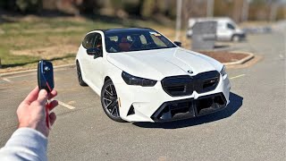 The All-New M5 Touring Looks MUSCULAR | Full Walkaround & Drive