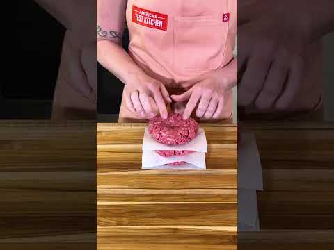 The Best Way to Freeze Burgers #Shorts