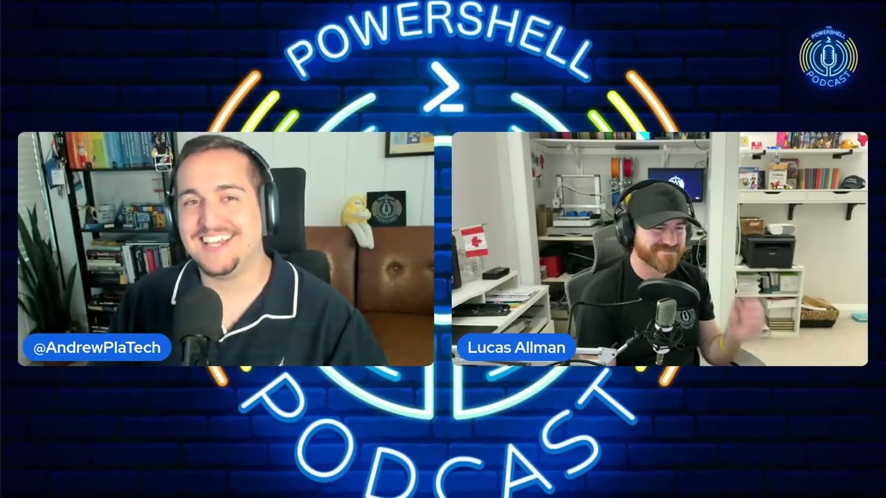 The PowerShell Podcast From Event Logs to AI Workflows with Lucas Allman