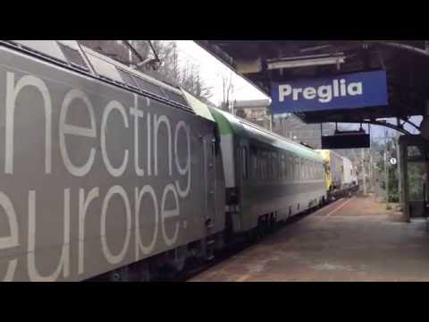 Treni a Preglia (Sempione)