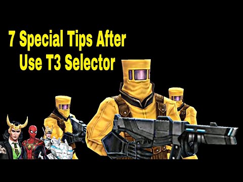 7 important Tips After Use T3 Selector With Special information October 2022 - Marvel Future Fight