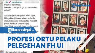 Klaim Punya Bekingan Seolah Kebal Hukum, Ini Profesi Orangtua Para Pelaku Pelecehan FH UI