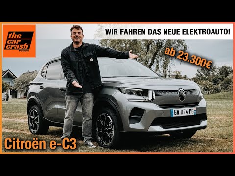 Citroen e-C3 im Test (2024) Wir fahren das NEUE Elektroauto ab 23.300€! Fahrbericht | Review | Preis