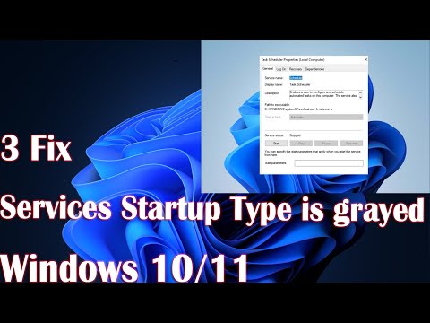 3 Fix Services Startup Type is grayed out in Windows