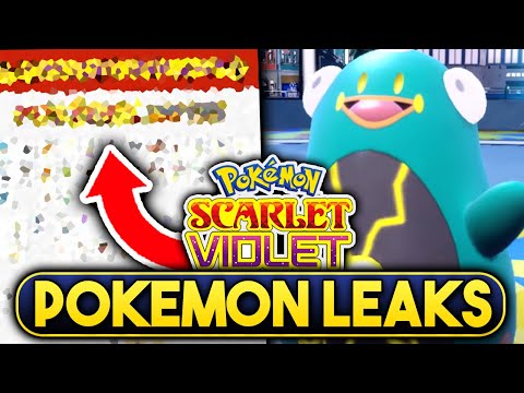 ALL NEW POKEMON LEAKED UPDATED! FULL GEN 9 POKEDEX LEAKS! Pokemon Scarlet & Violet Leaks!