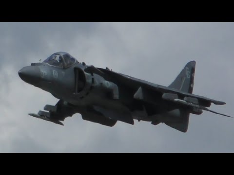 The Last Public Demo of the Harrier Jump Jet