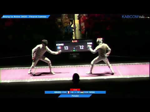 Commentated - Bibard vs Dosa Challenge international des Hauts-de-Seine 2025- Finals