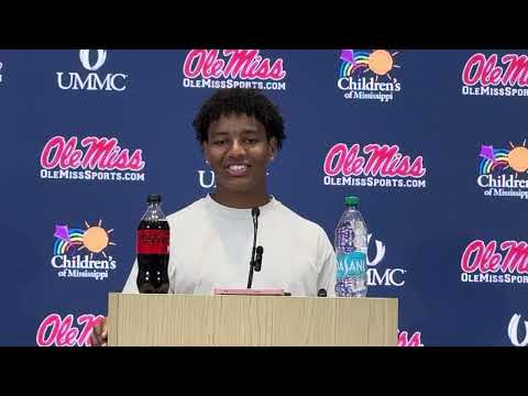 Ole Miss QB Trinidad Chambliss - Tulane Postgame Press Conference (9/20/25)