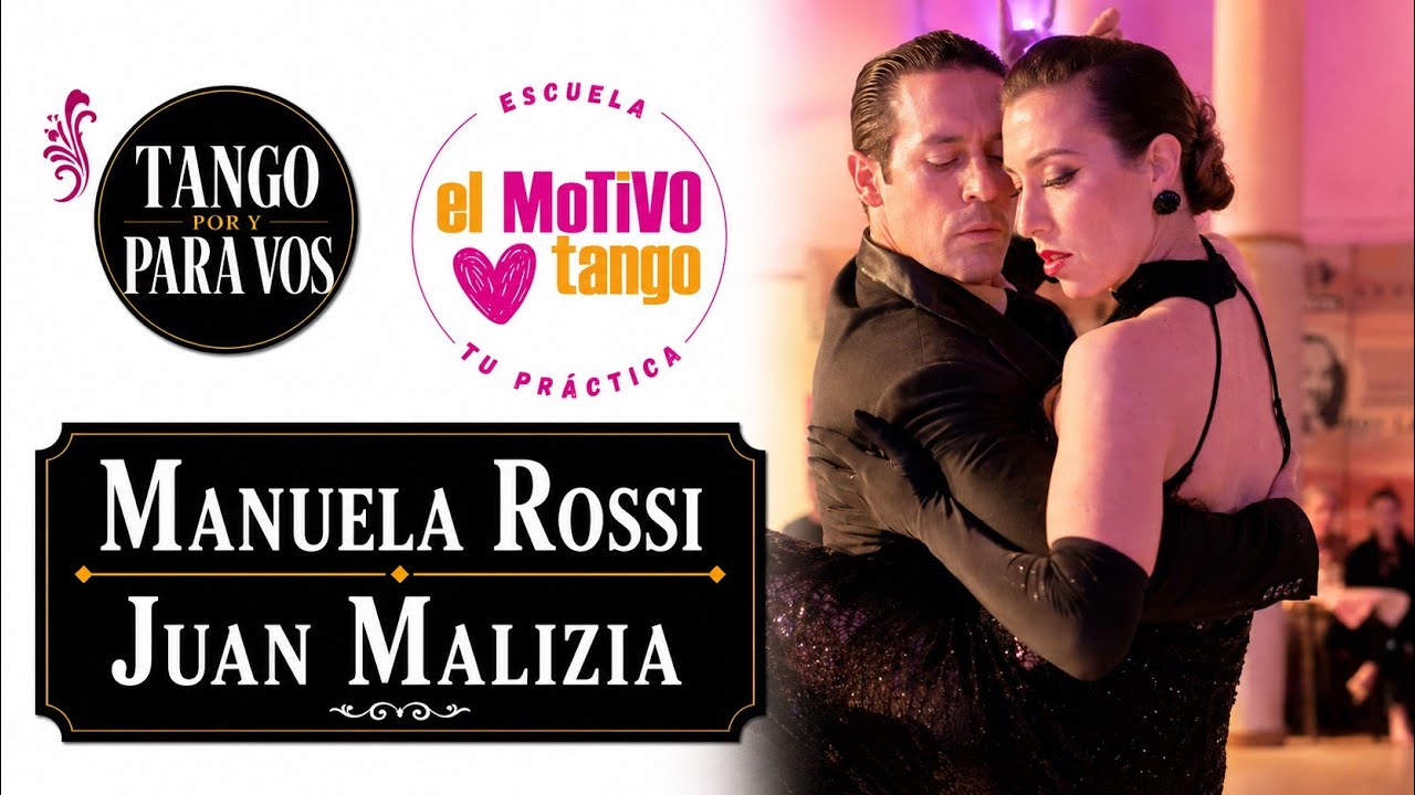 Manuela Rossi y Juan Malizia. Zum (Bando negro) El Motivo #tango 10ago26