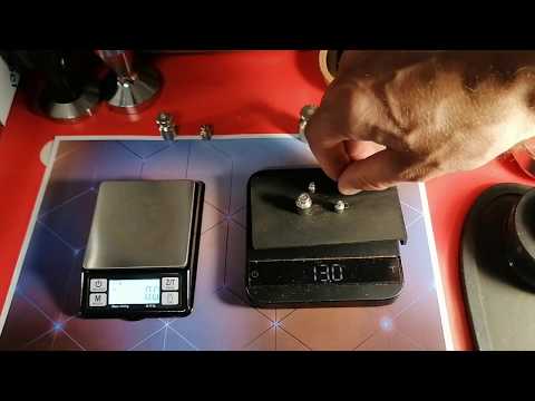 Rhino® Coffee Gear Dosing Scale Test vs Acaia Lunar
