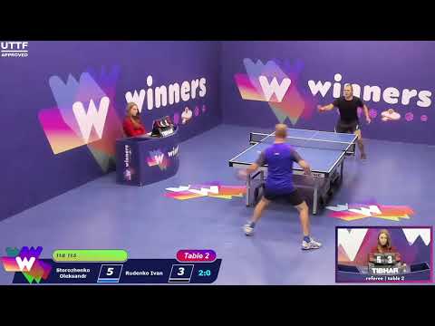 Winners League  10.09.21 Storozhenko Oleksandr - Rudenko Ivan  16:00