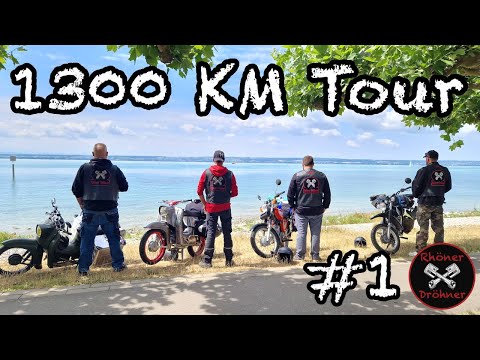 #1 1300 km und 7 Tage mit der Simson - was ein erster Tag