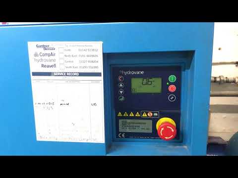 hydrovane compressor pressure drop issue 2