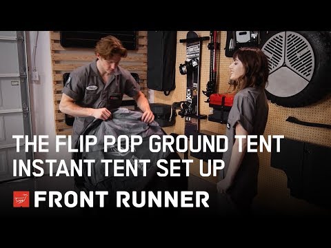 THE FLIP POP GROUND TENT - INSTANT TENT SET UP - by Front Runner