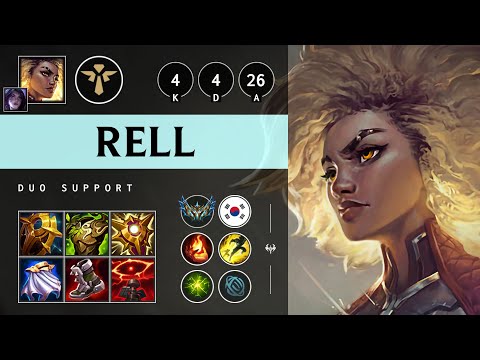 Rell Support vs Senna: Vision Controller - KR Challenger Patch 14.16