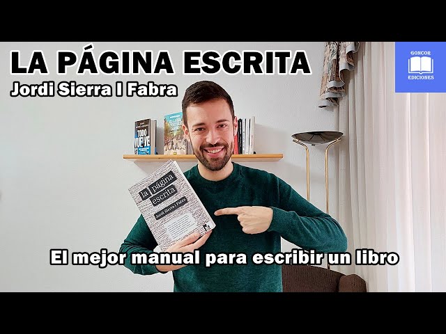 Vídeo relacionado con La página escrita