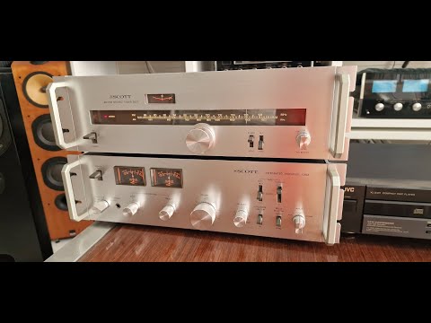 SCOTT 420A & SCOTT T530 high fidelity from 70' u.s.a. -complete test functions-
