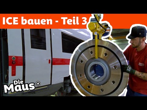 Wie bekommt der ICE seine Räder? | Die Maus | WDR