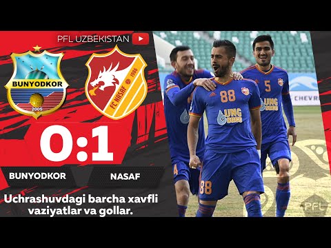 Coca Cola Superliga. 25-tur BUNYODKOR — NASAF 0:1