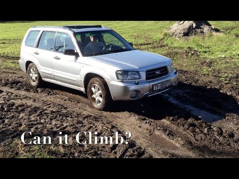 2004 Subaru Forester AWD vs Mud. Test