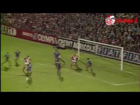 FC Rouen - AS Monaco -  Septembre 1984 - Championnat de France de football D1 - Saison 1984-85