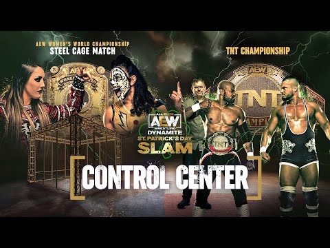 Tony Schiavone Previews Two Huge Title Matches | AEW Control Center: St. Patrick's Day Slam, 3/16/22