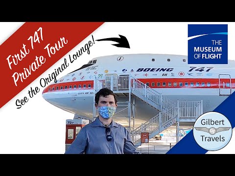 First Boeing 747 History & Private Tour, w/ Original Upstairs Lounge at Seattle’s Museum of Flight
