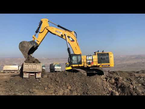 Caterpillar 6015B Excavator Loading Trucks With Two Passes - Sotiriadis Brothers