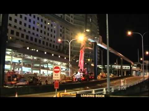 ABC News NSW - Sydney Monorail removal process begins (13/8/2013)