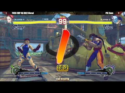 SSF4 AE2012 Winner's Final FNEX EMP RG MCZ Kbrad vs PIE Zeus - Defend The North Tournament