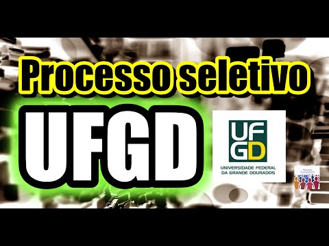 Processo Seletivo para docentes... imperdível! [UFGD]