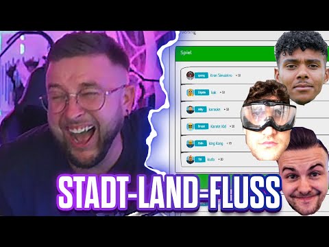 ULTRA LACHFLASH bei STADT, LAND, FLUSS mit ELI, BROSKI & CO 🤣😂 Tisi Schubech Stream Highlights