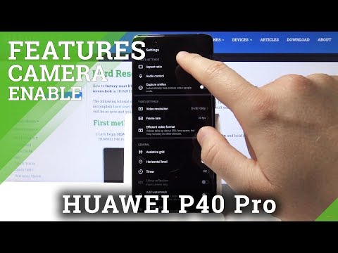 How to Change Camera Aspect Ratio in Huawei P40 Pro – Camera Settings