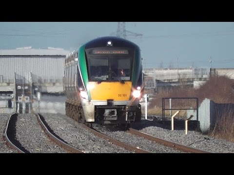 IE 22000 Class ICR Train number 22131 - Clondalkin/Fonthill