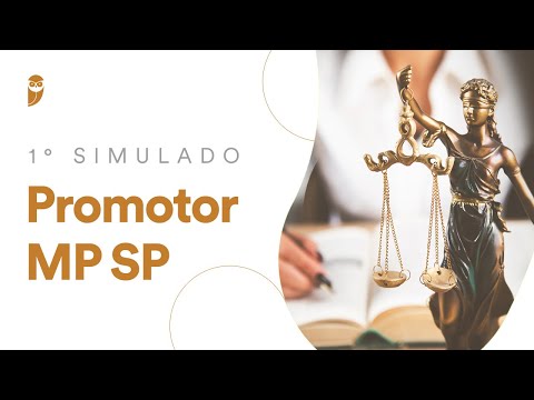 1° Simulado Promotor MP SP - Correção