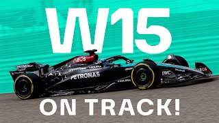 The Next Phase | Mercedes F1 W15 Hits the Track!