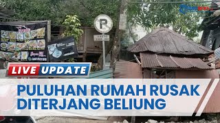 29 Rumah di Lalolang Barru Hancur Diterjang Puting Beliung, Kerugian Ditaksir hingga Puluhan Juta