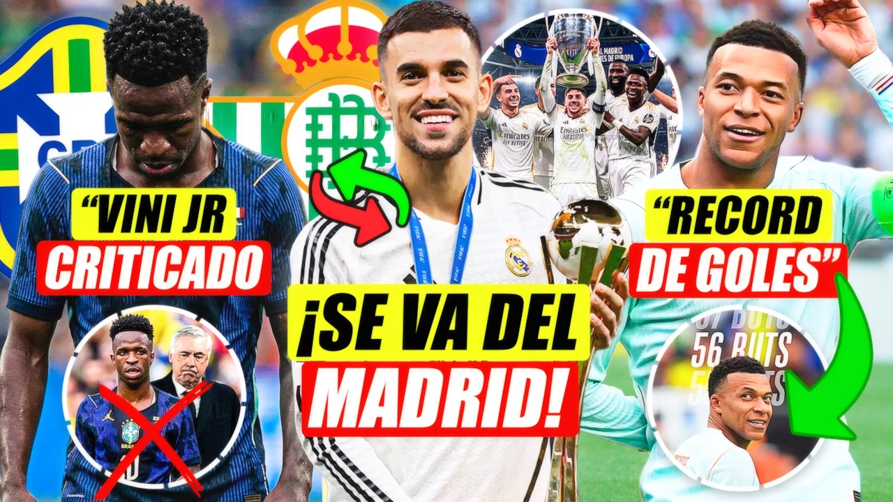 ¡VINICIUS CRITICADO POR BRASIL! PIDEN A NEYMAR | CEBALLOS SE VA DEL REAL MADRID | KIKI HA VUELTO