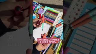 Карандаш вечный чернографитный в пластиковом корпусе нескользящий